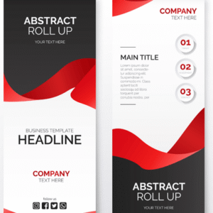 رول-أب (Roll-Up Banner)